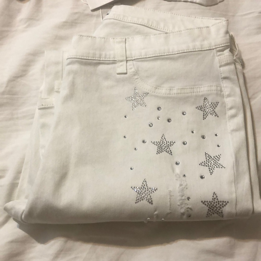 Brand new white jeans